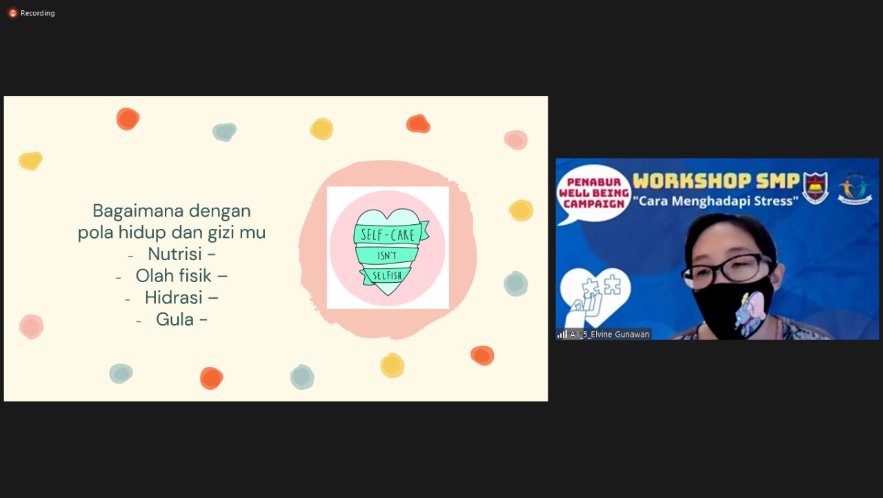 Workshop  Cara Menghadapi Stress Siswa Kelas 8 1